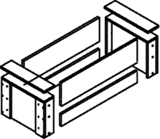 Kermi x-change Fertigfundament für x-change compact 10-14/cool 6-14, W40251 – Bild 2