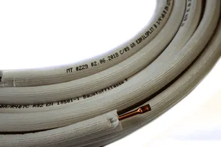 ROTEX Kältemittelleitung Kupfer wärmegedämmt 1/4" (VE12m), 143133