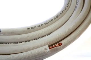 ROTEX Kältemittelleitung Kupfer wärmegedämmt 1/4" (VE12m), 143133 – Bild 2