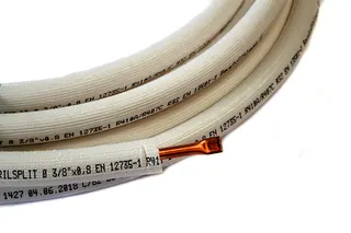 ROTEX Kältemittelleitung Kupfer wärmegedämmt 3/8" (VE12m), 143134 – Bild 2