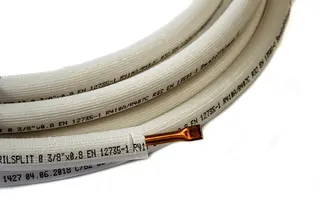 ROTEX Kältemittelleitung Kupfer 3/8" wärmegedämmt (VE25m), 143140