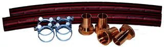 Novelan Installationspaket Hzg.5/4"kurz, 15019701 Schlauch,Schlauchtüll.,Schellen – Bild 2