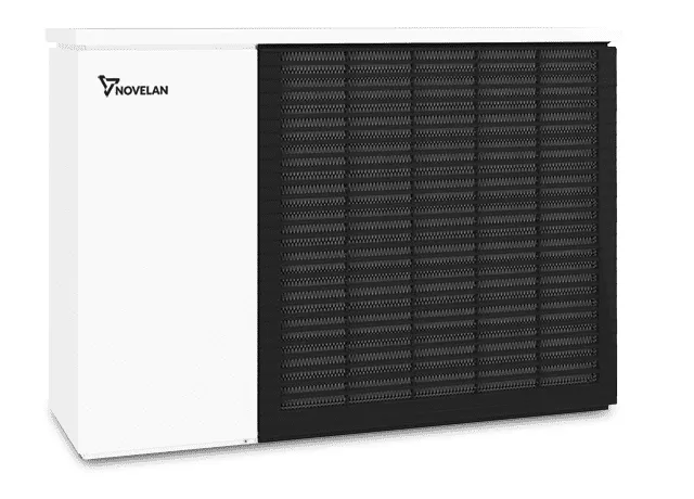 Novelan Wärmepumpe,LAD5,Luft/Wasser Dua 5,2kW,400V,heizen,Außenger.weiß,10360122