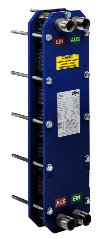 Kermi Edelstahl Wärmeübertrager 12 KW