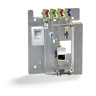Kermi Frischwasserstation HE-Pumpe mit Dämmung und Montageplatten