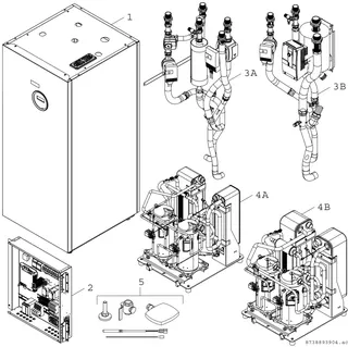 Junkers Erdwärmepumpe SUPRAECO T280-2 HT 1620x700x750, 28 kW, offenes Modbus – Bild 3