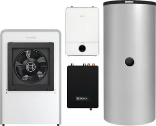 BO Wärmepumpen-Systempaket JUPA CS757 CS7000iAW9IR-S, AWE9, FF20, BSH 750-6ERZ