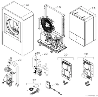 BOSCH Luft/Wasser-Wärmepumpe Compress CS7000i AW 7 IRE-S, innen, monovalent – Bild 3