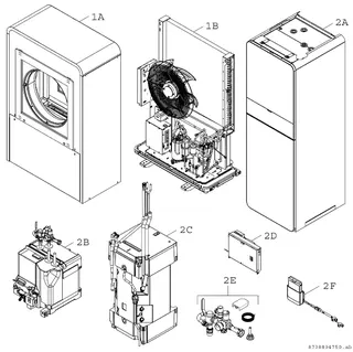 BOSCH Luft/Wasser-Wärmepumpe Compress CS7000i AW 9 IRM-S, innen, Kompaktmodul – Bild 3