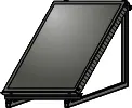 Wolf AluFlex-U Aufstellgerüst Hochformat (Topson F3-1/CFK-1)1 Kollektor, 2484082 – Bild 2