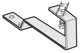 De Dietrich 6 Edelstahl-Dachanker für Biberziegel (Kolli EG316), Nr. 89807316