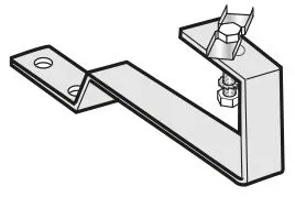 De Dietrich 4 Edelstahl-Dachanker für Biberziegel (Kolli EG315), Nr. 89807315