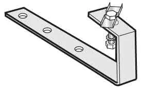 De Dietrich 4 Edelstahl-Dachanker für Schiefer (Kolli EG319), Nr. 89807319