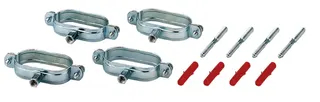 De Dietrich Duo-Tube Montageschellen 15 4 Stück (Kolli EG109), Nr. 89807003