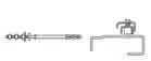 Vaillant Dachankerset Stockschraube Kollektor nebeneinander (4 St.) – Bild 2