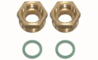 Vaillant Adapter für flex. Anschlussrohr Übergang von 3/4 auf 1 f. baus. Install.