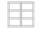 Vaillant Indachfeld Set mehrreihig Kollektor VFK horizontal 3 x 2