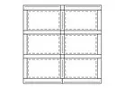 Vaillant Indachfeld Set mehrreihig Kollektor VFK horizontal 3 x 2