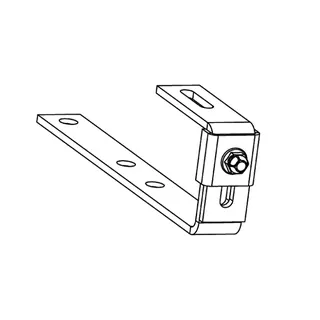 ROTEX Aufdach-Montagepaket-Schiefer FIX-ADS für einen Kollektor, Nr 164723