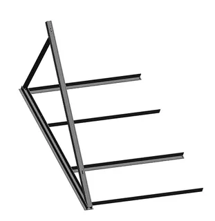 ROTEX Erweiterungspaket Flachdachgestell für einen zus. V26P-Kollektor,Nr.162059 – Bild 2