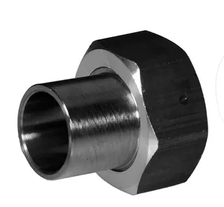 Honeywell Centra Überwurfmutter 2" mit Schweißtülle 11/4"u.Dicht. z.DRU32+HE32