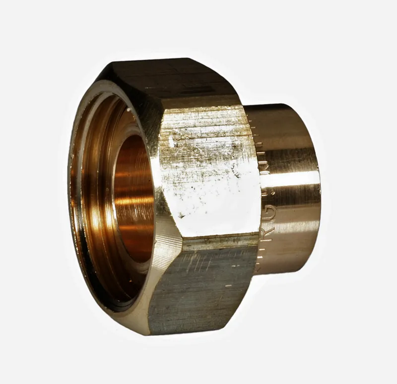Honeywell Centra Überwurfmutter 11/2" m. Lött. f.CU-R.28mm u.Dicht. z.DRU25+HE25