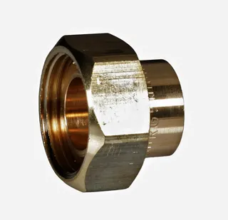Honeywell Centra Überwurfmutter 2" mit Lött. f.CU-R.28mm u.Dicht. z.DRU32+HE32 – Bild 2