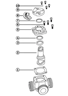 Honeywell Dreiwege-Universalmischer DN25 rtg. kvs4,0(Einsatzb.5,6-8,1kW)DRR25-4.0 – Bild 5
