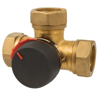 ESBE 3Wege Kompakt-Heizungsmischer MG126 28mm Klemmfitt., KVs-Wert 10, 11603100