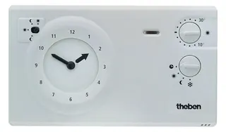 Theben-Uhrenthermostat RAM 722 weiß, Nr. 7220030, 230V