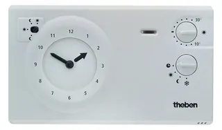 Theben-Uhrenthermostat RAM 725 weiß, Nr. 7250030, 230V