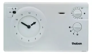 Theben-Uhrenthermostat RAM 782 weiß, Nr. 7820030, 230V
