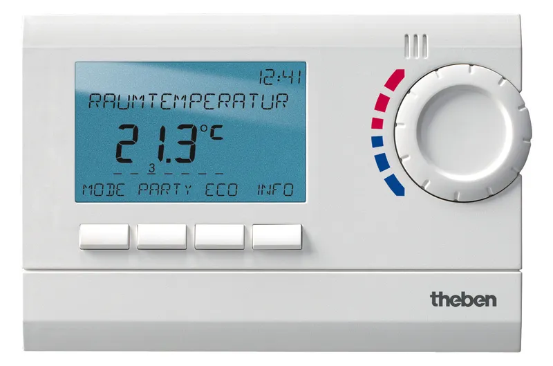 Theben Digital-Uhrenthermostat RAM 812 top2 RAMSES (Netzversion), Nr. 8120132