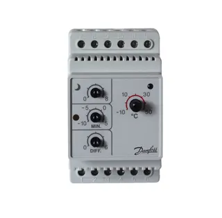 Danfoss elektr.Thermostat EFET 316 230 V für Schienenmontage, Nr. 088L0443 – Bild 4