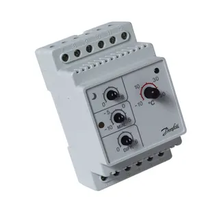 Danfoss elektr.Thermostat EFET 316 230 V für Schienenmontage, Nr. 088L0443 – Bild 5