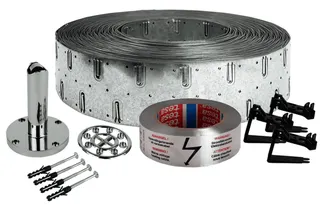 Danfoss Aluklebeband 38mm x 50m mit Warnaufschrift, Nr. 088L0409 – Bild 2