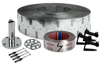 Danfoss Aluklebeband 38mm x 50m mit Warnaufschrift, Nr. 088L0409 – Bild 3