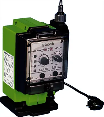 Grünbeck GENODOS-Pumpe GP-10/40 230V/50Hz/16VA 6 bar PPO/EPDM/Glas