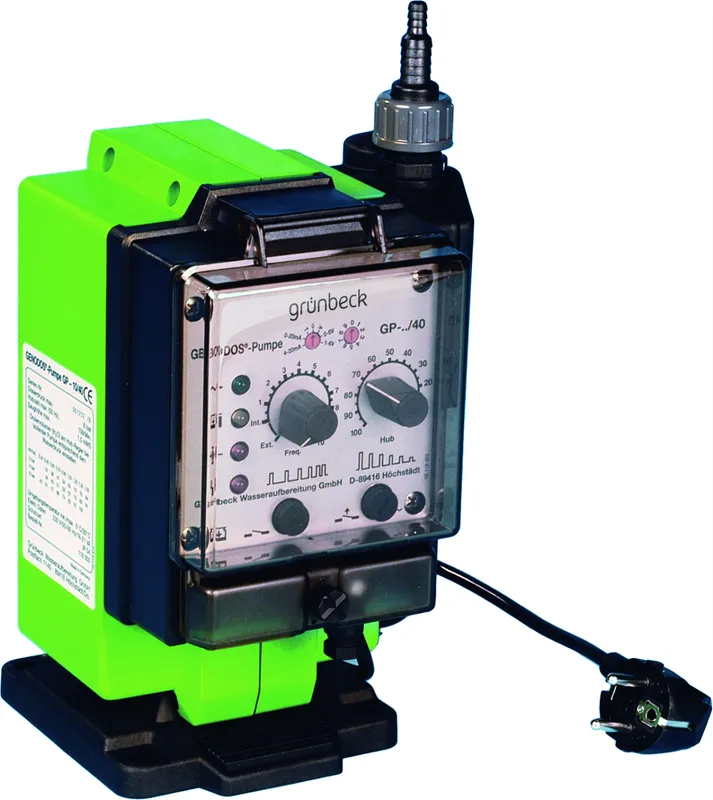Grünbeck GENODOS-Pumpe GP-2/40 230V/50Hz/16VA 10 bar PVDF/FPM/PTFE