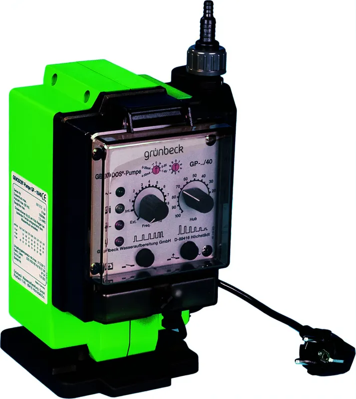 Grünbeck GENODOS-Pumpe GP-6/40 230V/50Hz/16VA 8 bar PPO/EPDM/Glas