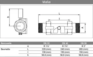 comfort-max-Universalflansch DN 40 (11/2") Nr. 2315.40.885 – Bild 3