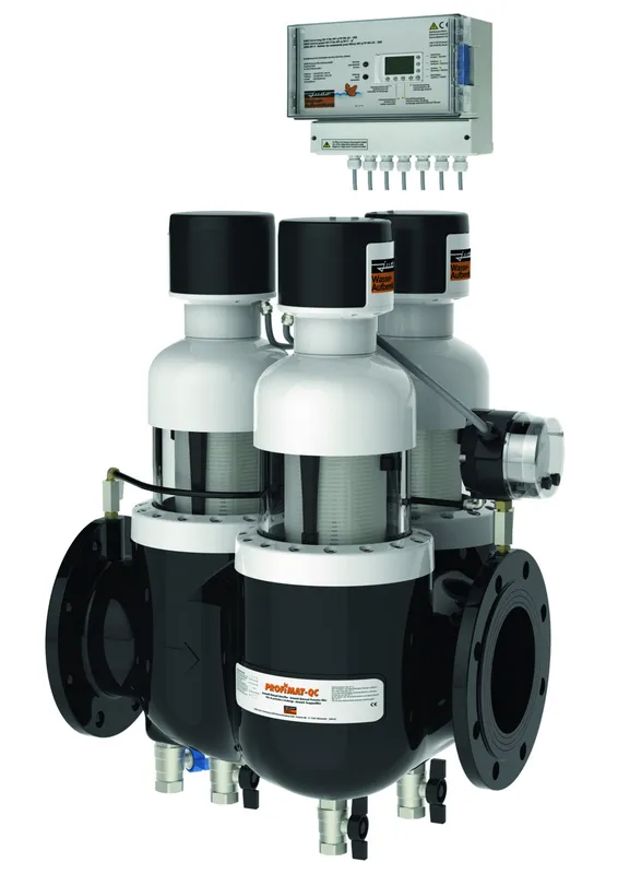 JUDO Automatik-Rückspül-Schutzfilter JPF-QC-ATP DN 150 500 ym potenzialfrei