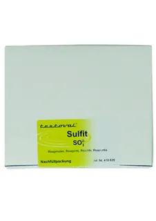 JUDO Reagenziensatz Sulfit Nachfüllpackung