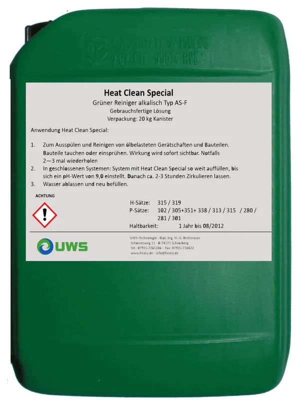 UWS Heat Clean S 20 l, 100075