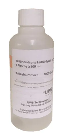UWS Kalibrierflüssigkeit(1 Flasche 0,5l) Leitfähigkeit 1413 µS/cm, 100030-25