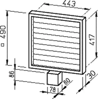 Helios EVK 450 Elektr. Verschlußklappe, Anst. ü. Relais – Bild 2