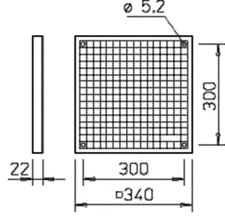 Helios G 315 Lüftungsgitter – Bild 2