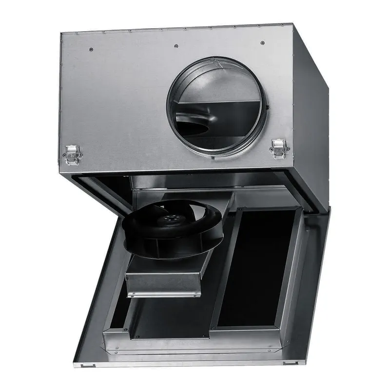 Helios SB 250 E SILENTBOX Rohrventilator, 1 PH schallgedämpft