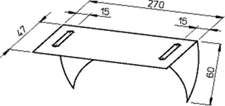 Helios MK 1 Montagekonsole zu RRK 100-125 – Bild 2