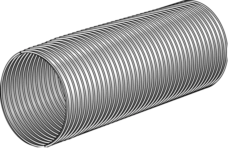 Helios AFR 100/1000 Alu-Flexrohr DN 100, 25 - 100 cm